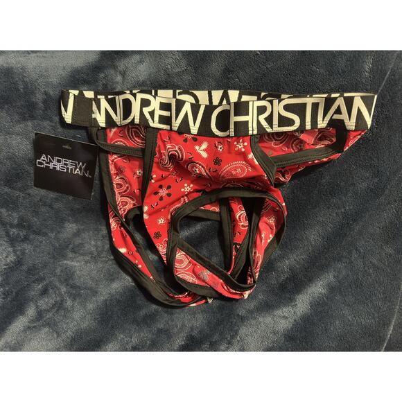 Andrew Christian String Jock Thong Underwear Small - Picture 5 of 8